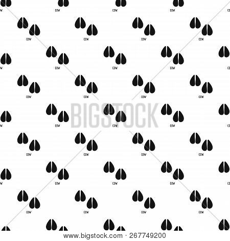 Cow Step Pattern Seamless Repeat Geometric For Any Web Design