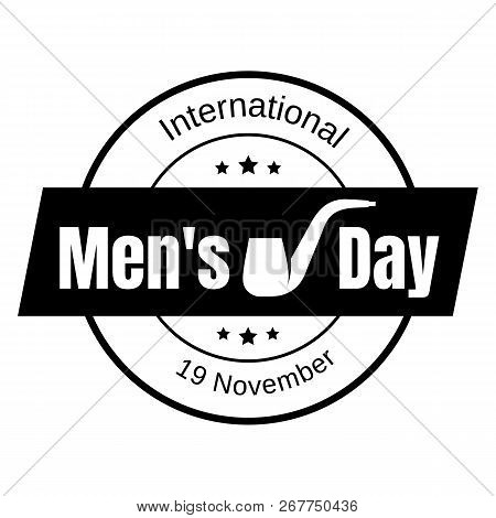 Mens Day Icon. Simple Illustration Of Mens Day Icon For Web Design Isolated On White Background