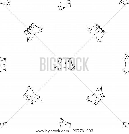 Old Stump Pattern Seamless Repeat Geometric For Any Web Design