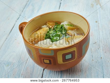 Czech Garlic Soup
