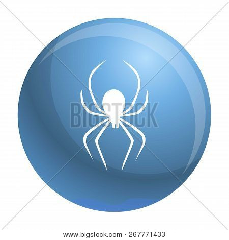 Death Spider Icon. Simple Illustration Of Death Spider Vector Icon For Web Design Isolated On White 