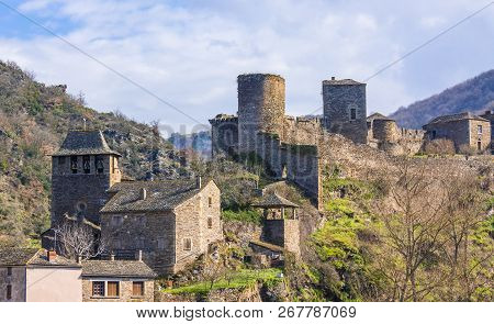 Brousse-le-chateau Is A Commune In The Aveyron Department In Southern France.