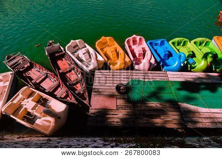 Lake In Himalyas - Bhimtal Lake In Uttarakhand