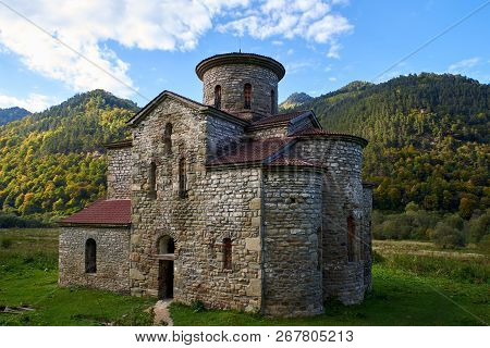 Middle Temple. Zelenchuk Temples. Nizhny Arkhyz Karachay-cherkessia Russia