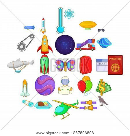 Letdown Icons Set. Cartoon Set Of 25 Letdown Vector Icons For Web Isolated On White Background