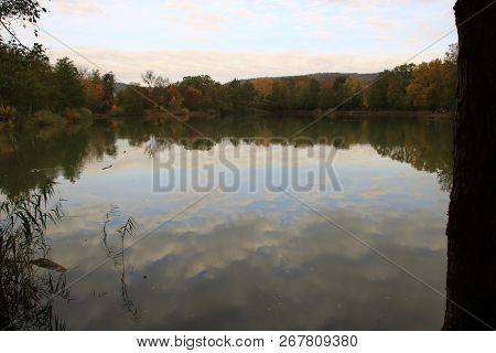 Seewaldsee In The Stromberg Region In Baden-württemberg