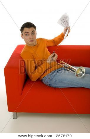 Jsem skládání hudby