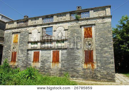 Vecchio edificio in Cina kaiping