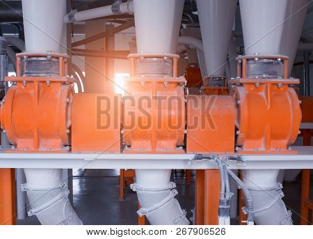 Modern Production And Production Of Food Flour For Baking Bread From Different Types Of Grain, Wheat