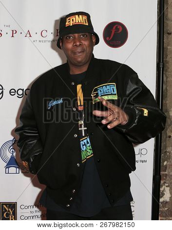 WESTBURY, NY - NOV 8: Rapper Parrish Smith of EPMD attends the 2018 Long Island Music Hall of Fame induction ceremony at The Space at Westbury on November 8, 2018 in Westbury, New York.