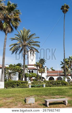 Ensenada, Mexico - October 22, 2018:  The Former Landmark Hotel-casino Playa Ensenada, Which Is Now 