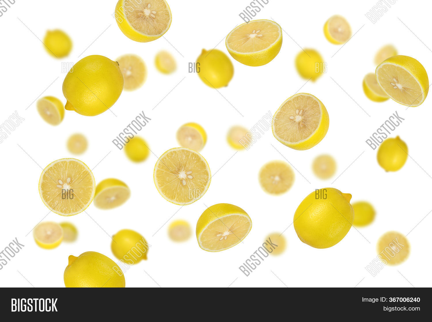 Falling Lemons Image & Photo (Free Trial) Bigstock