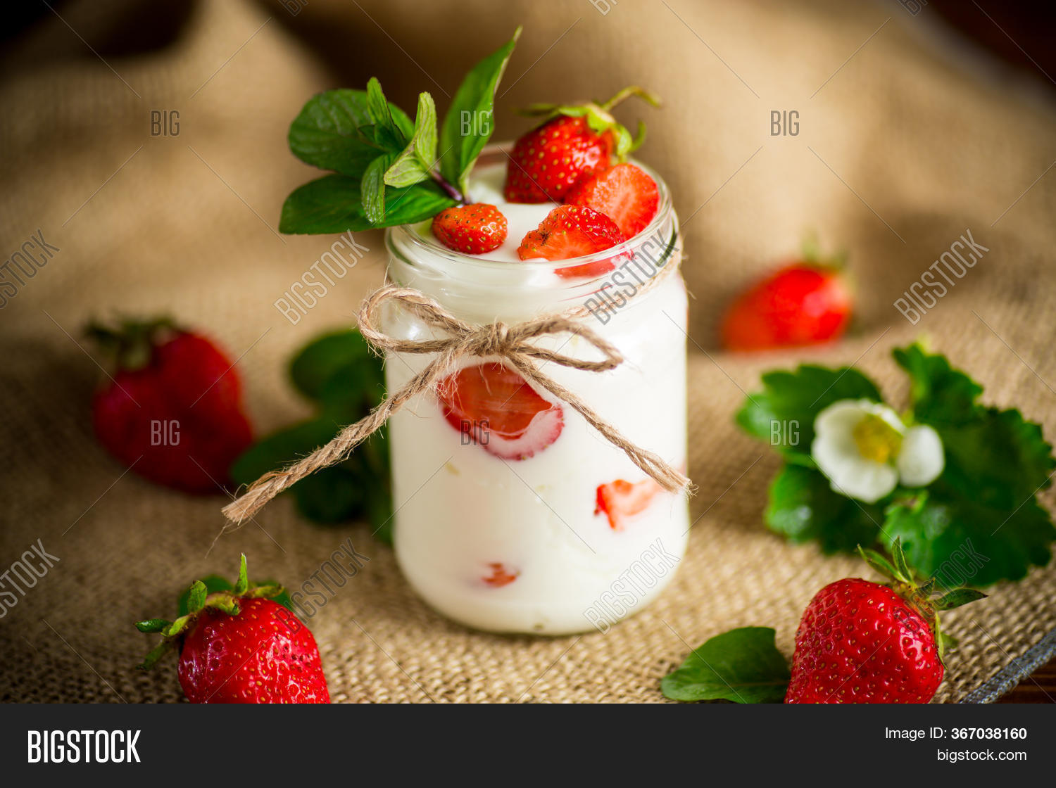 Sweet Homemade Yogurt Image & Photo (Free Trial) Bigstock