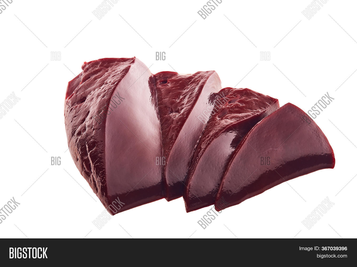 Raw Slices Beef Livers Image & Photo (Free Trial) Bigstock