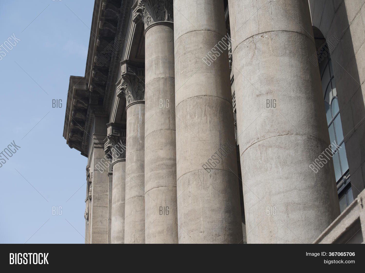 Stone Columns Column Image & Photo (Free Trial) | Bigstock