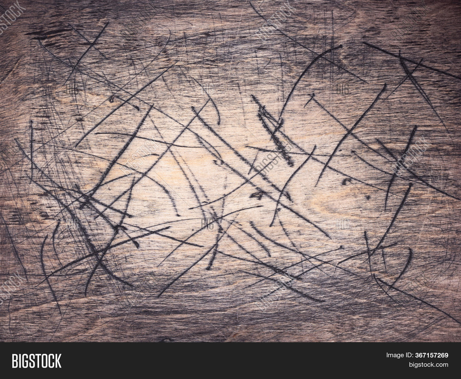 Scratched Wooden Board Image & Photo (Free Trial) Bigstock