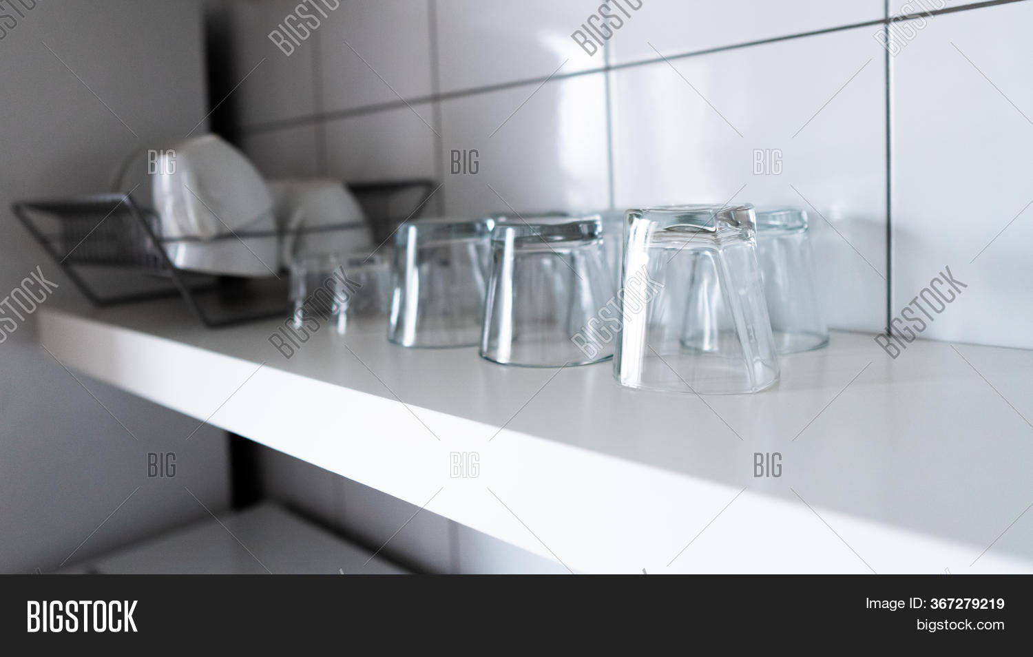 White Wooden Shelf Image & Photo (Free Trial) Bigstock