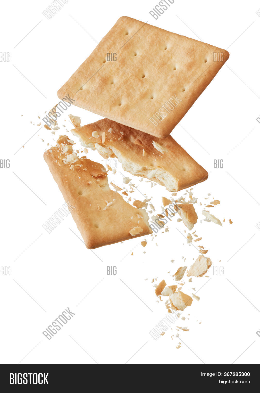 Broken Crackers Crumbs Image & Photo (Free Trial) Bigstock