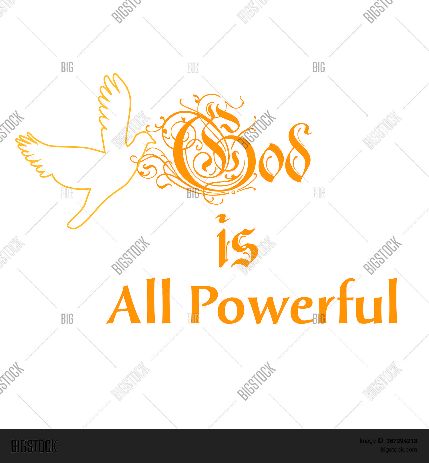 God All Powerful, Vector & Photo (Free Trial) | Bigstock