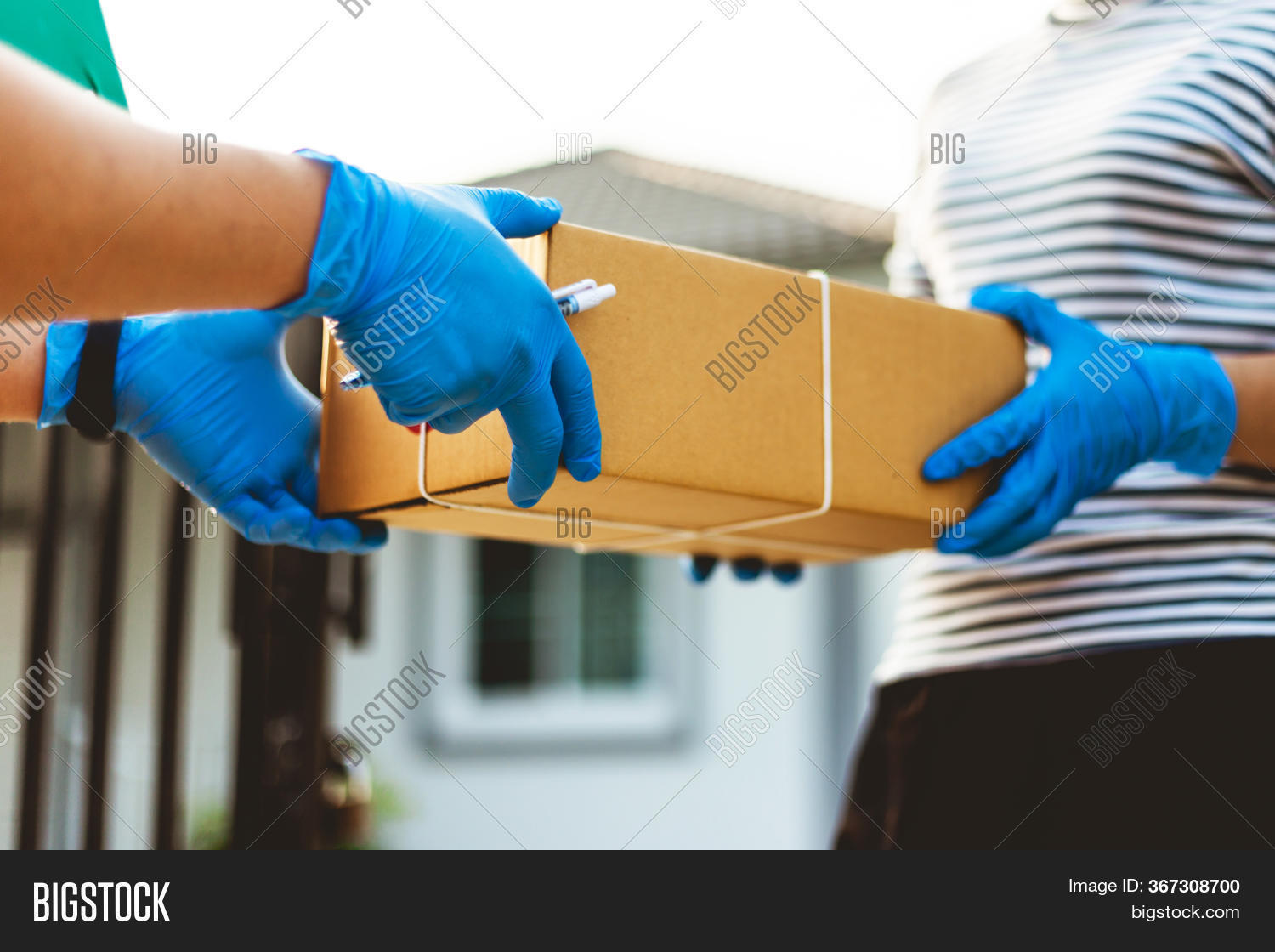 Postman Wearing Image & Photo (Free Trial) | Bigstock
