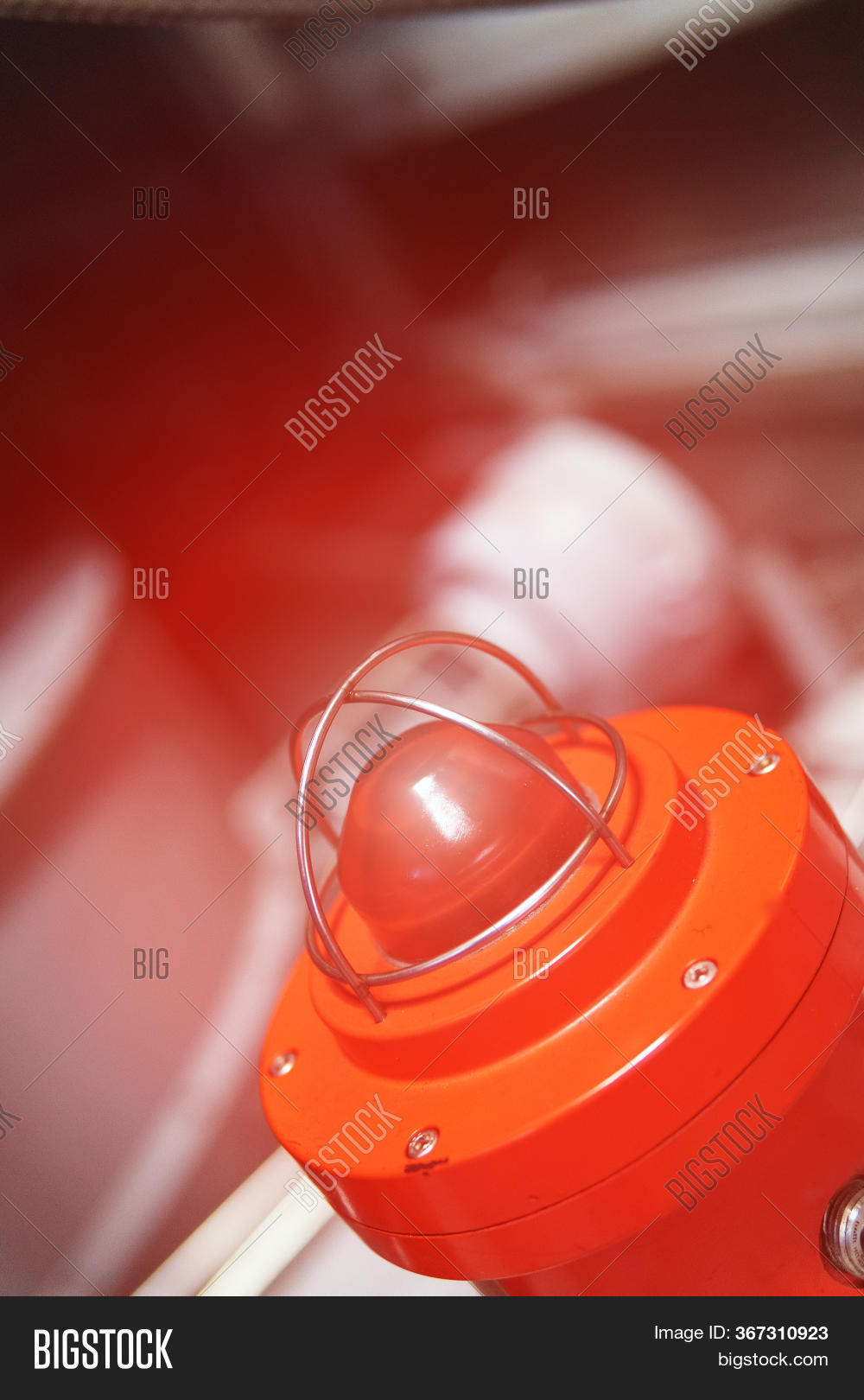 Fire Alarm Red Warning Image & Photo (Free Trial) Bigstock