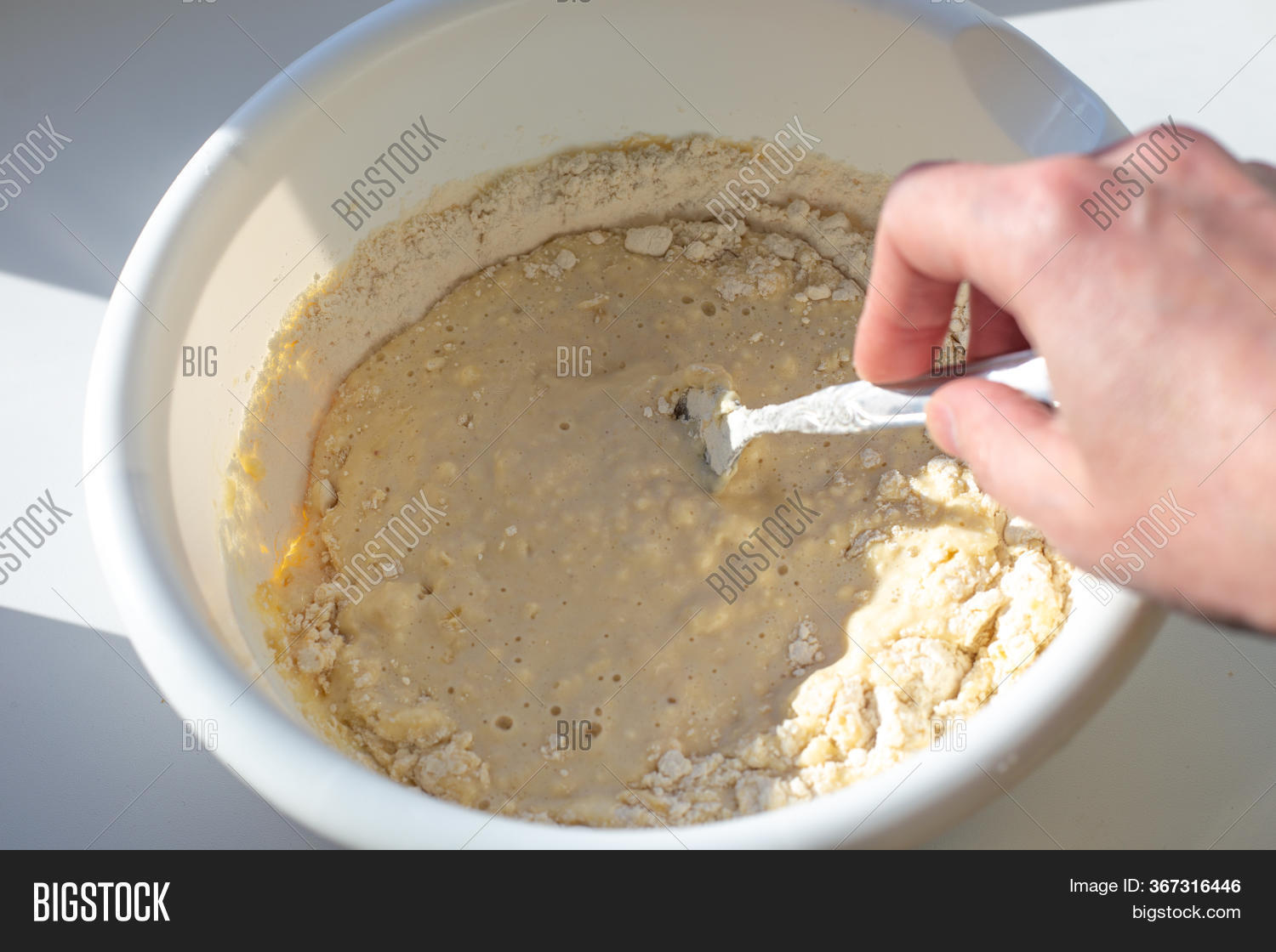 Kneading Batter Flour Image & Photo (Free Trial) Bigstock