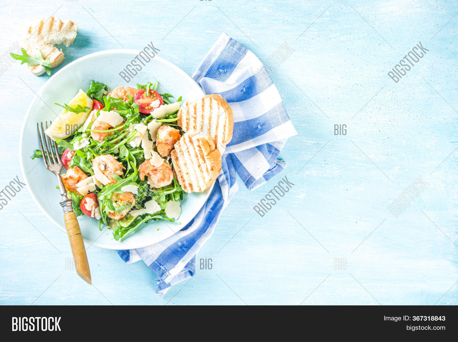 Fresh Seafood Salad Image & Photo (Free Trial) Bigstock