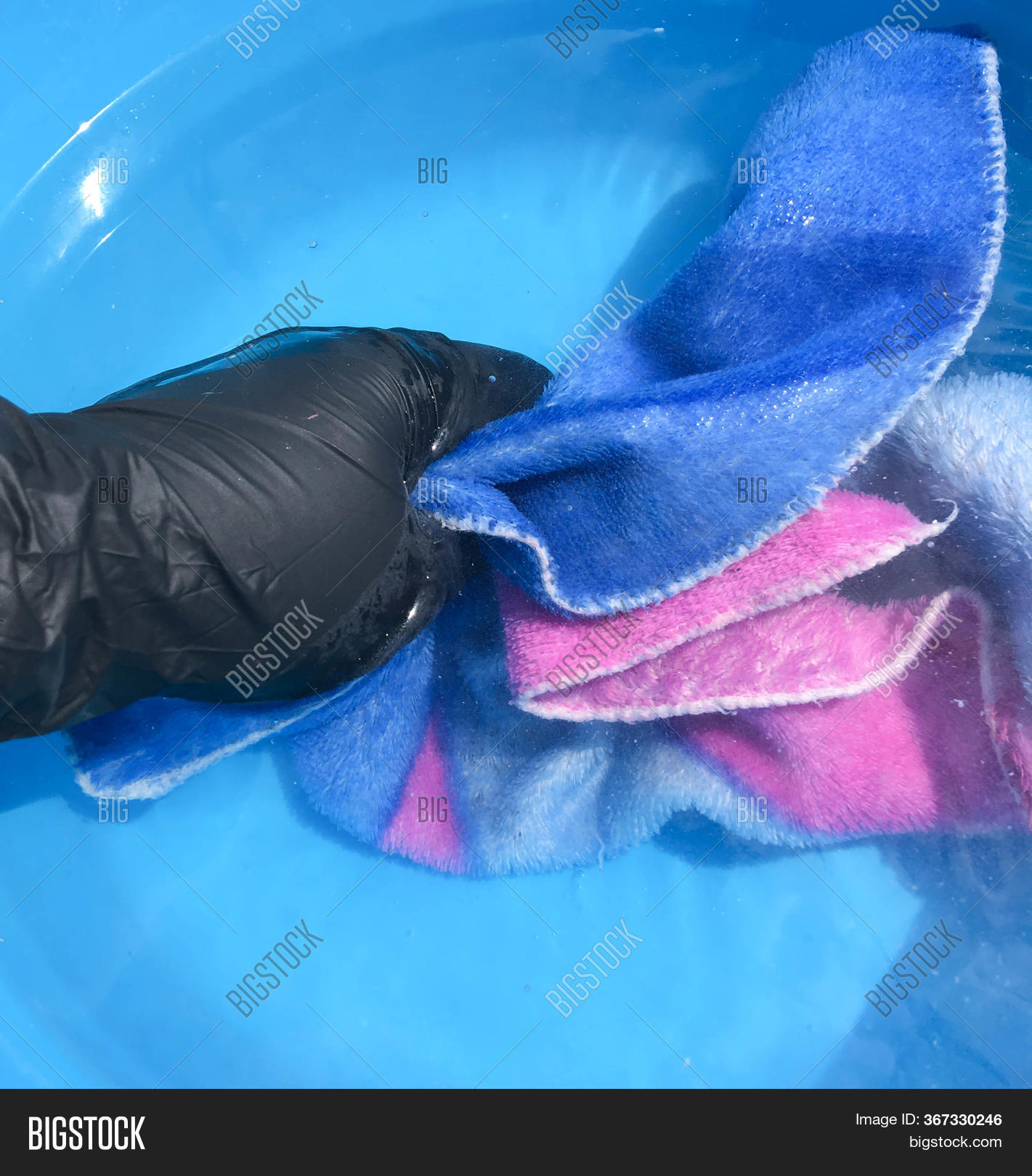 Hand Wash Napkins Blue Image & Photo (Free Trial) Bigstock