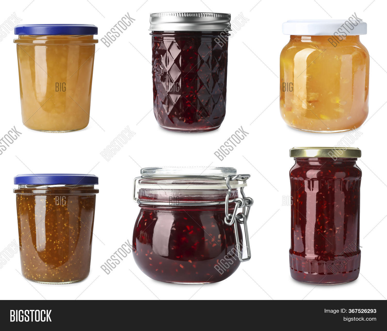 Set Different Jars Image & Photo (Free Trial) Bigstock