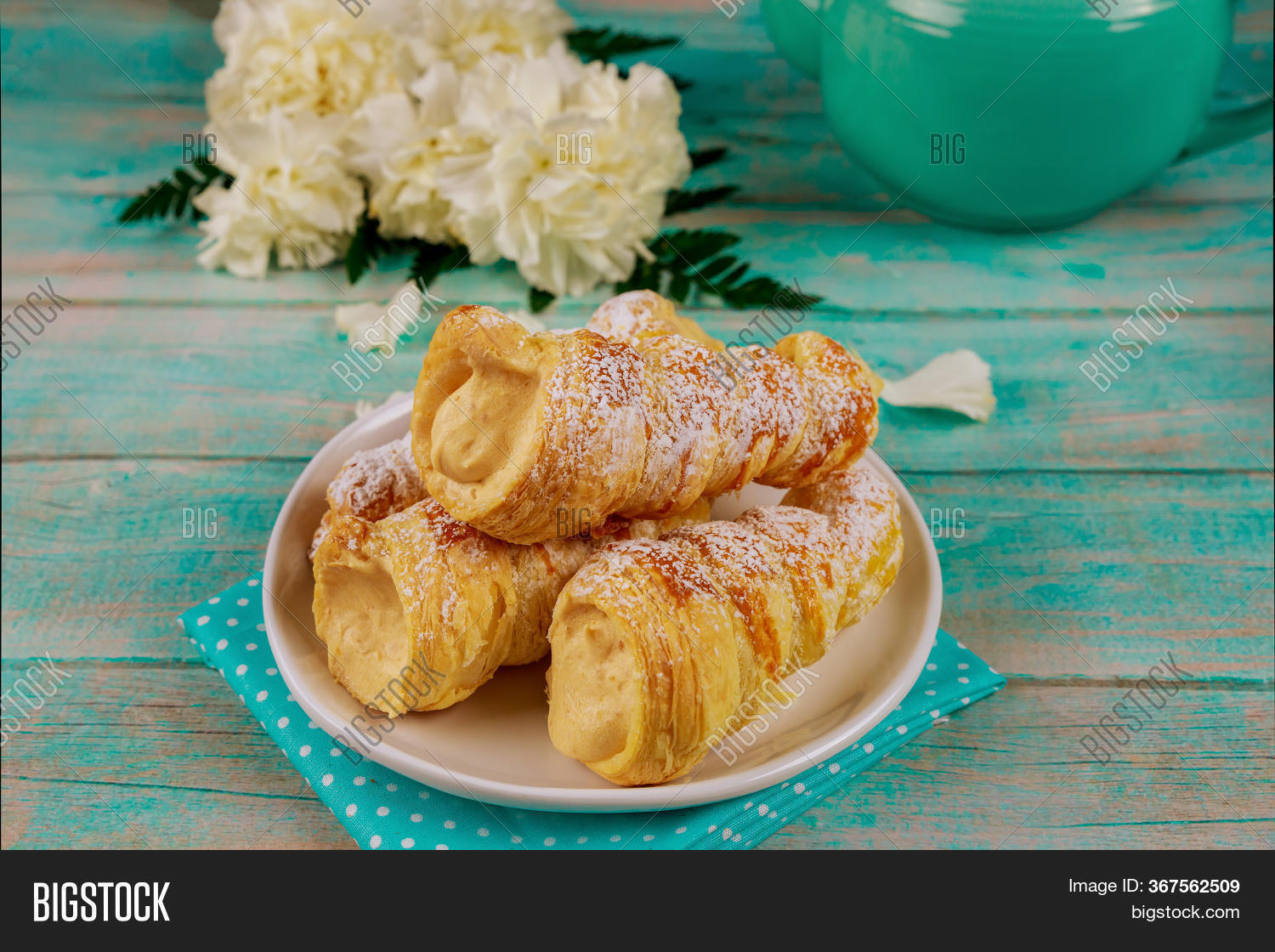 Puff Pastry Cones Image & Photo (Free Trial) Bigstock