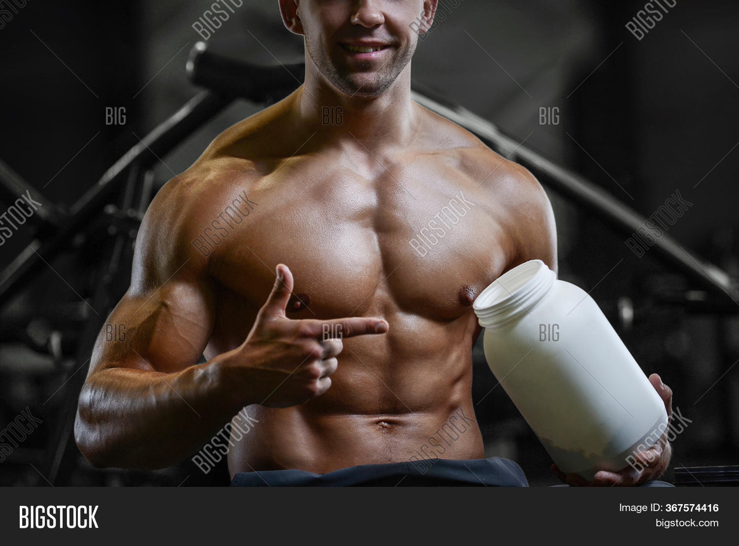 Bodybuilder Protein Image & Photo (Free Trial) Bigstock