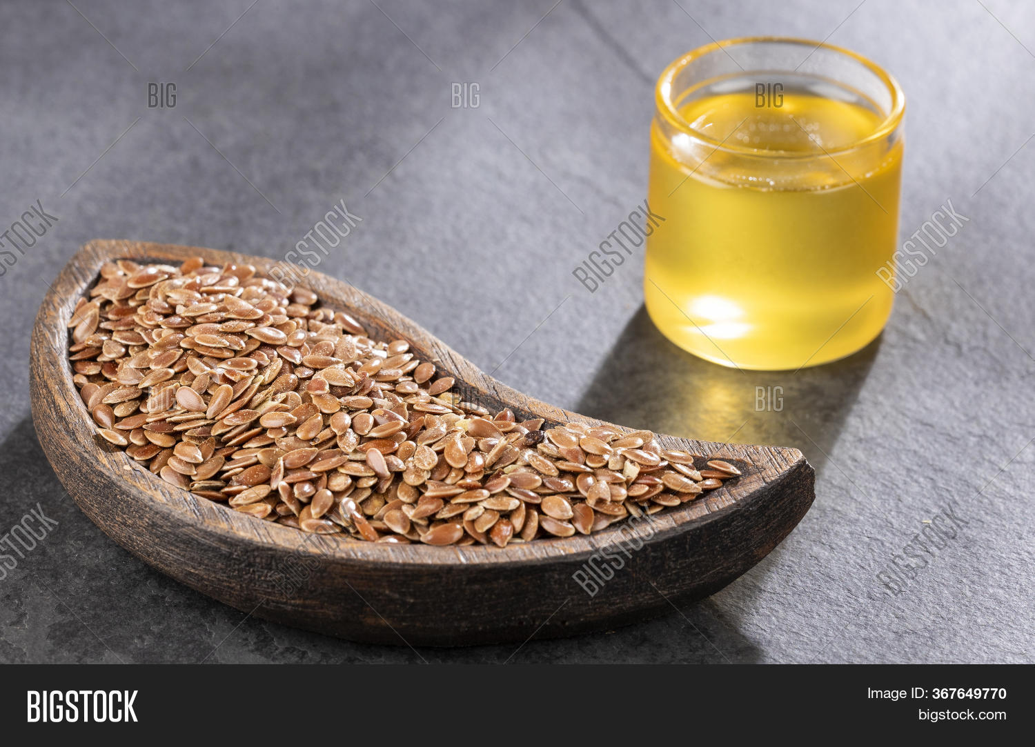 Seeds Linseed Oil Image & Photo (Free Trial) Bigstock