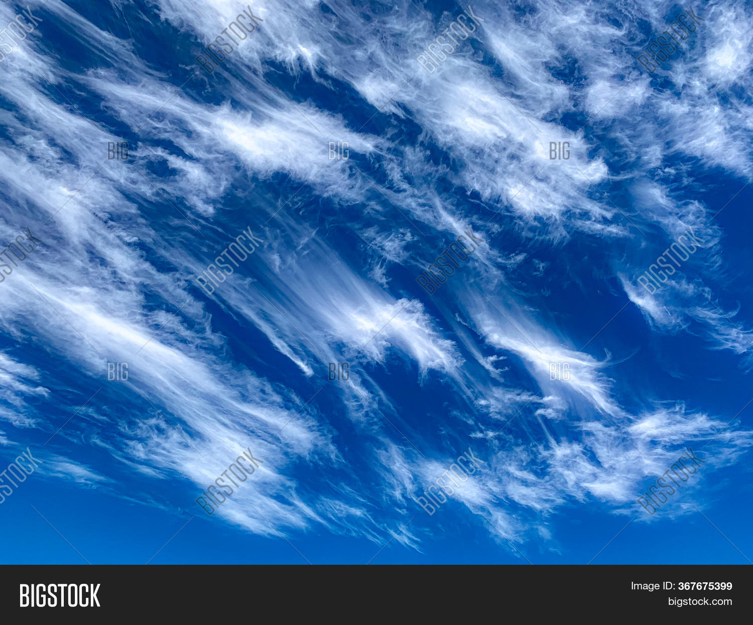 Streaks White Clouds Image & Photo (Free Trial) Bigstock