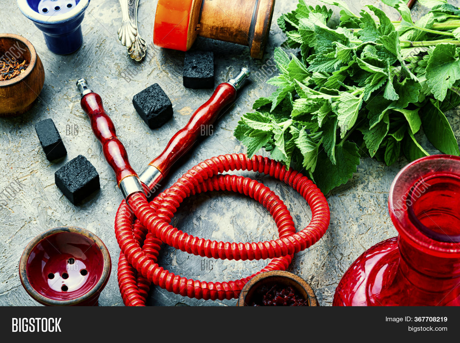 Tobacco Shisha Mint Image & Photo (Free Trial) | Bigstock