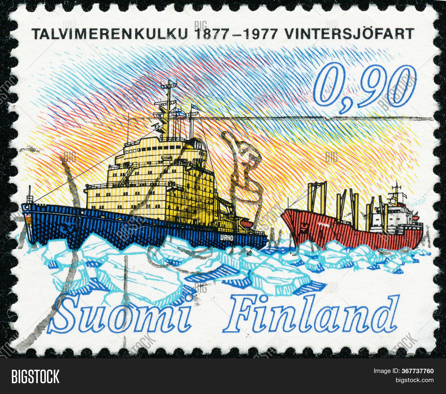 Vintage Stamp Printed Image & Photo (Free Trial) | Bigstock