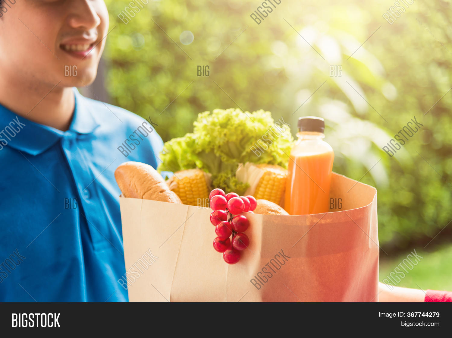 Asian Young Delivery Image & Photo (Free Trial) Bigstock