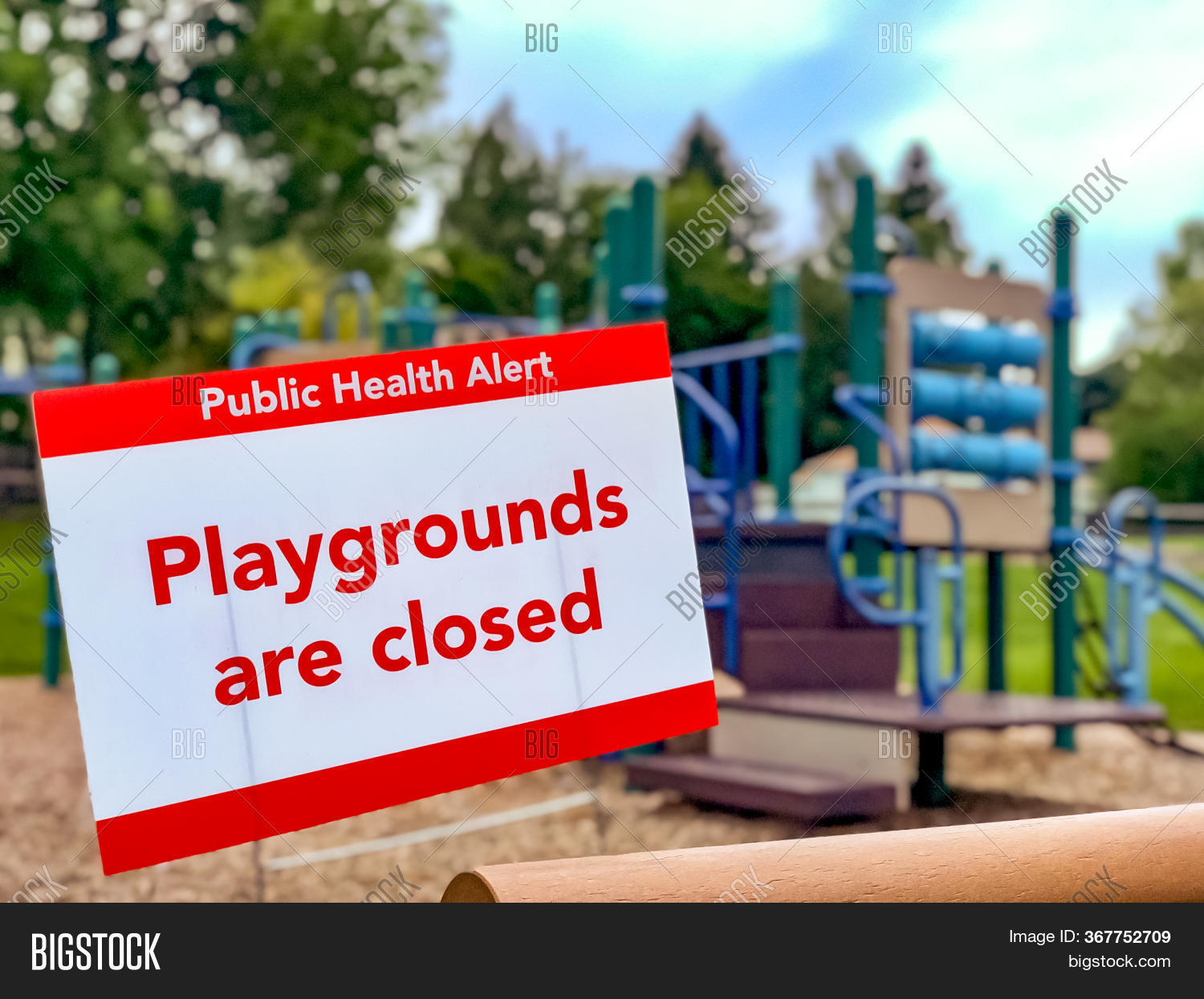 Playground Closed Sign Image &amp; Photo (Free Trial) | Bigstock