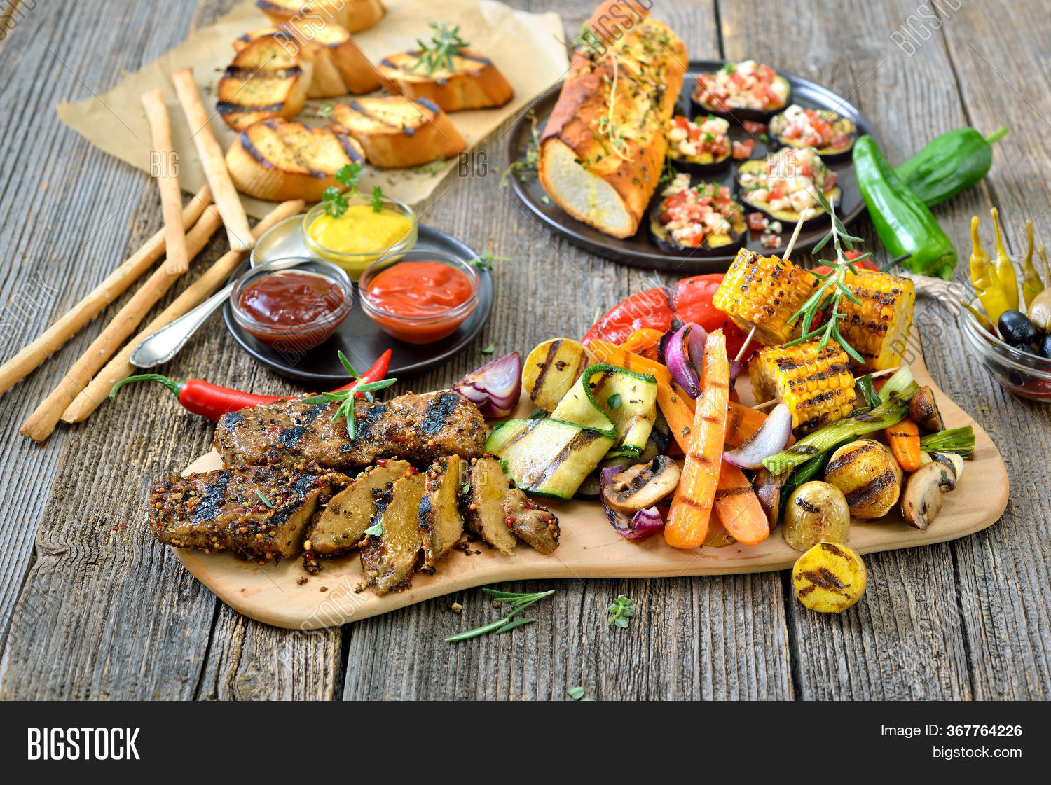 Grilled Vegan Seitan Image & Photo (Free Trial) Bigstock