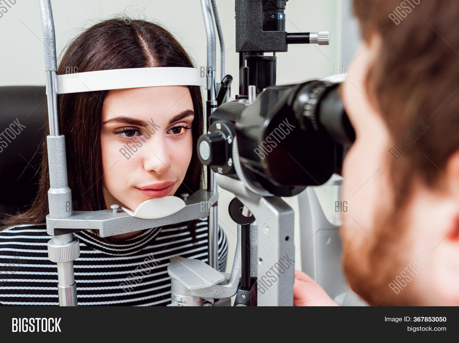 Slit Lamp Examination Image & Photo (Free Trial) Bigstock