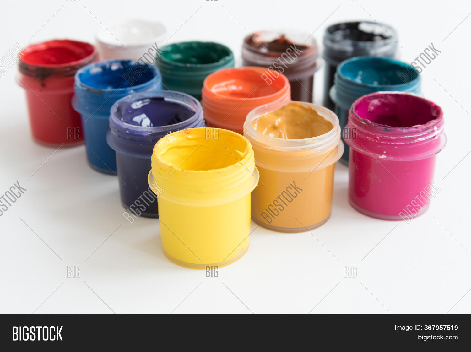 Open Cans Paint, Top Image & Photo (Free Trial) Bigstock