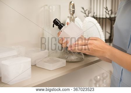 Woman Shopping At Houseware Store