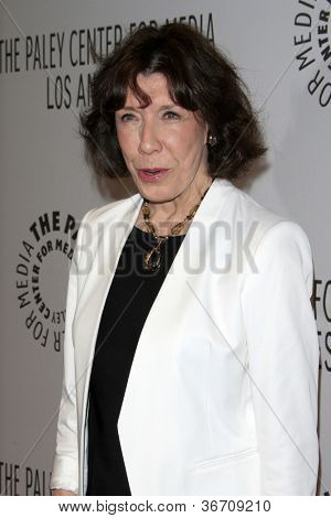 LOS ANGELES - Eylül 11: Lily Tomlin ABC Güz TV önizleme medya Paley Center S gelir
