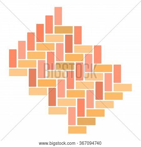 Parakeet Paving Icon. Cartoon Of Parakeet Paving Vector Icon For Web Design Isolated On White Backgr