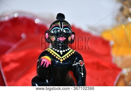 Statue Of Lord Radha Krishna, Metal Statue, Hindu Religion God