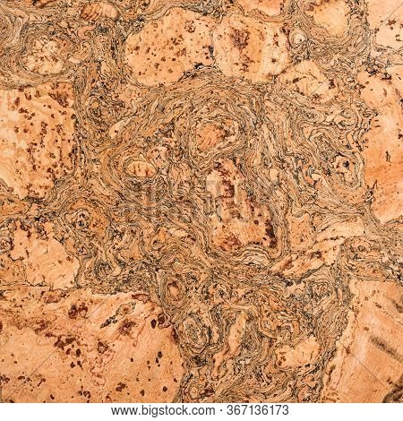 Cork Texture, Cork Board Or Notice Board. Texture Of Cork Wood Surface, Nature Product Industrial Ba