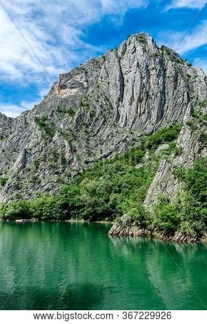 Matka Canyon And Matka Lake - Located West Of Central Skopje, North Macedonia. It Is One Of The Most
