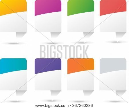 Infografic Element Isolated White Background