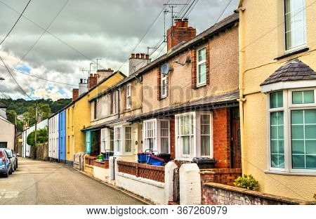 Traditional Houses In Beaumaris - Isle Of Anglesey, Wales, Uk