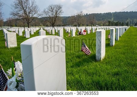 A Famous Burial Place In Deadwood, South Dakota