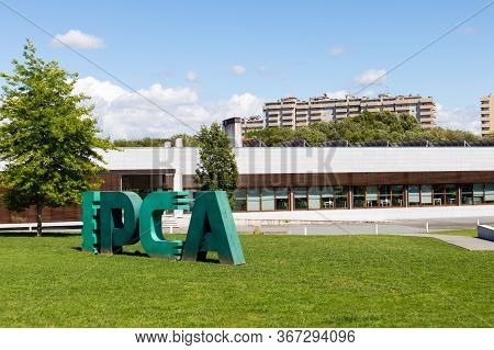 Barcelos, Portugal - 2020-05-10 - Ipca Entrance In Barcelos - Instituto Politécnico Do Cávado E Ave 